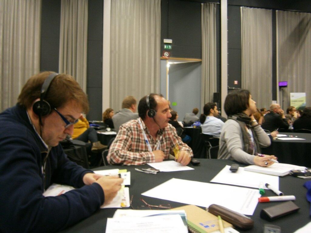 participación en asamblea